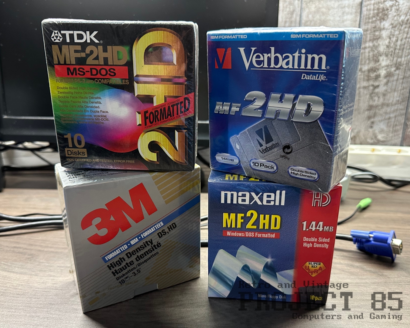 Diskettes binnen gekregen (3,5” 1.44 MB)